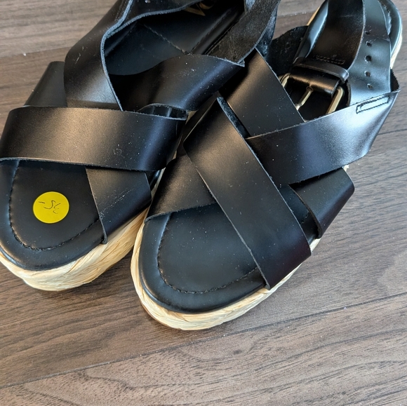 Zara woven platform sandals - Picture 2 of 5